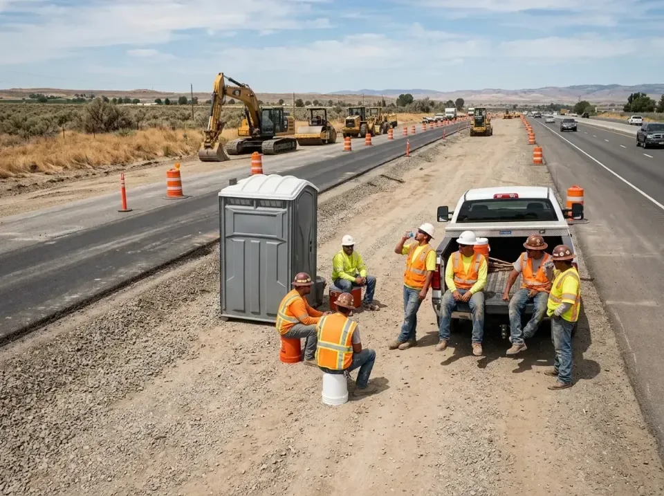 highway-road-construction-crew-007 — frequently asked questions, Porta Potty and Restroom Rentals in Elroy, NC